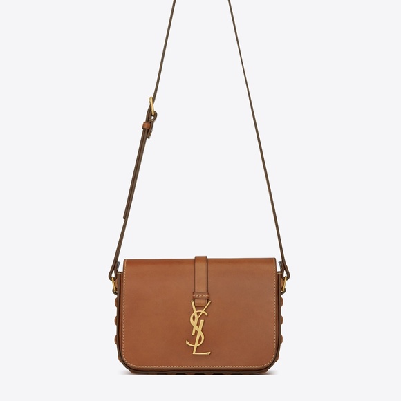 Yves Saint Laurent Handbags - YSL authentic camel leather crossbody boho handbag